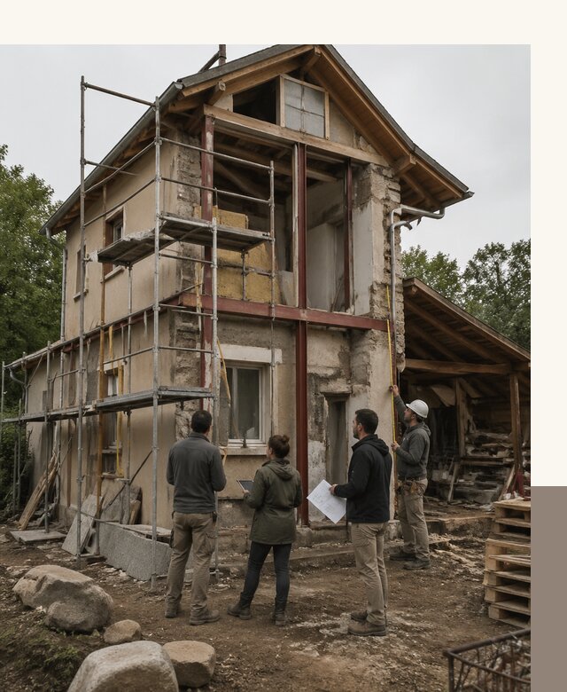Реконструкция загородного дома под ключ в Санкте-Петербурге от бюро