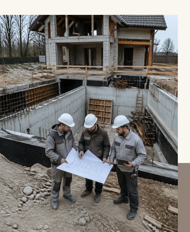 Проектирование и строительство домов с подвалом под ключ в Санкте-Петербурге